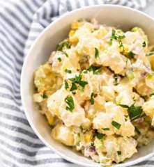 Hardallı Patates Salatası