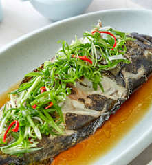 清蒸石斑鱼 清蒸石斑鱼