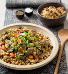 Moroccan Beef Stew with Couscous