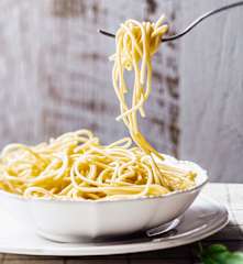 Gekookte pasta