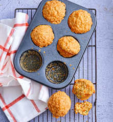 Muffins aux légumes et fromage de brebis