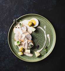 Tonnato Soslu Hindi ve Ilık Patates Salatası