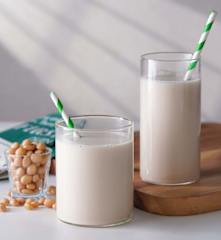 催芽黃豆和原味豆漿