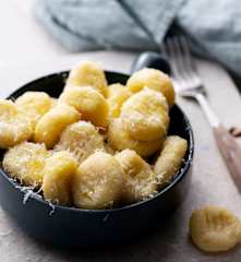 Gnocchi de pommes de terre (sans œuf)