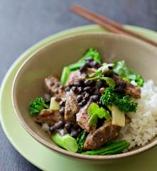 Pork with Black Bean Sauce