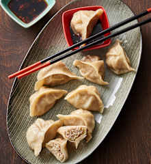 Steamed Cabbage and Pork Dumplings