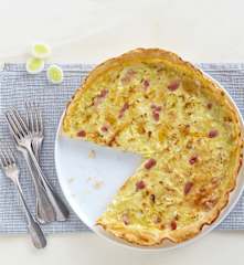 Quiche au poireau