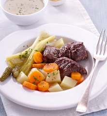 Pot-au-feu mit Huhn