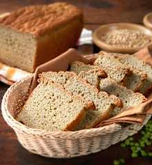 Pane con farina di piselli (senza glutine)