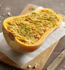 Purée butternut-noisettes