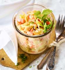 Thailändischer Weißkrautsalat