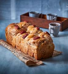 Pan de leche con nueces