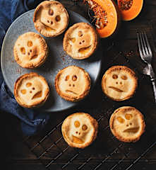 Tarta del rey calabaza