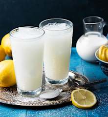 Cherbet (Algerian Lemonade with Orange Blossom)