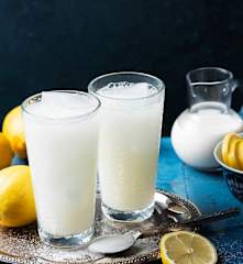 Cherbet (Algerian lemonade with orange blossom)