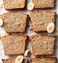 Banana bread esponjoso