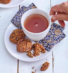 Biscuits au sarrasin et au chocolat