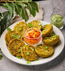 Indian Bafauri Dhal Patties