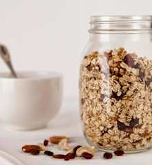 Granola casera sin azúcar