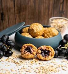 Cashew Butter & Jam Bites - CB & Yay!