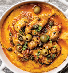 Tamal de olla con pollo