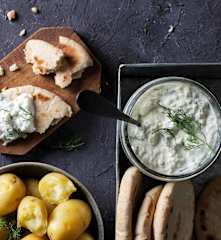 Concombre tzatziki