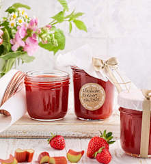 Rhabarber-Erdbeer-Konfitüre