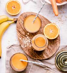 Smoothie vitaminé à l'avoine