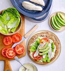 Wraps avocat poulet