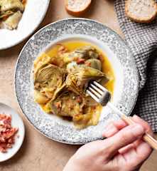 Alcachofas a la montillana