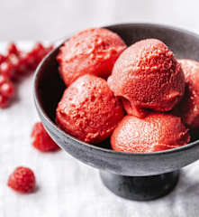 Quick Fruit Sorbet