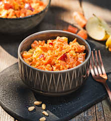 Dein cremiger Apfel-Möhren-Salat