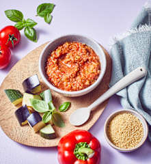 Ratatouille mit Couscous