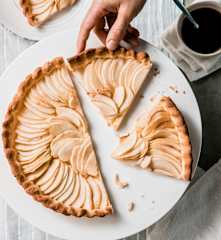 Tarte aux pommes express