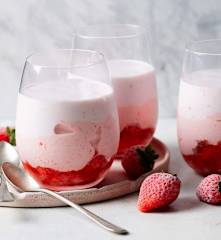 Dessert express aux fraises