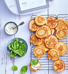 Pancakes à la farine semi-complète et au son d’avoine