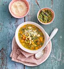 Soupe provençale au pistou