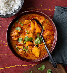 Schnelles Thai-Hähnchen-Curry