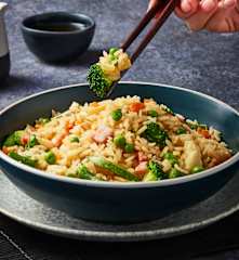 Asian Rice and Vegetable Sauté (TM7)