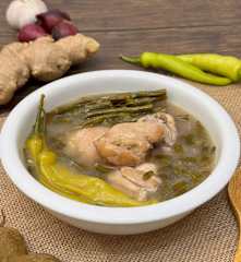 Sinampalukang Manok (Chicken Soup in Tamarind)