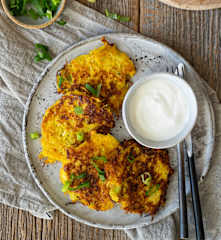 Wytrawne placki dyniowe