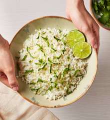 Cilantro Lime Jasmine Rice