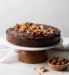 無麩質堅果巧克力蛋糕