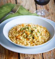 Buckwheat and Butternut Squash Risotto
