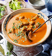 Chorba frik (Freekeh and Chickpea Soup)
