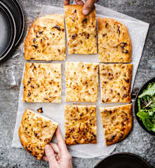 Focaccia aux oignons