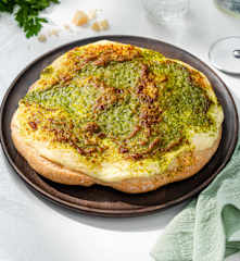 Linsen-Flatbread
