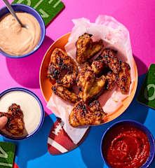 Chicken Wings mit Saucenvariation