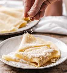 Crêpes à la noix de coco