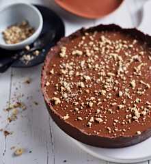 Cheesecake cioccolato e nocciole